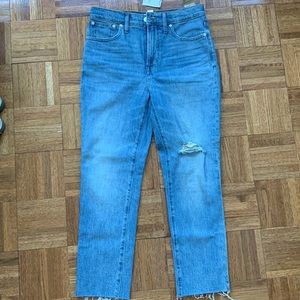 NWT Madewell The Perfect Vintage Crop Jean